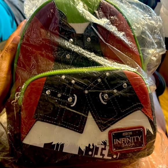 Loungefly Infinity Saga mini backpack. New with tags - Picture 1 of 4